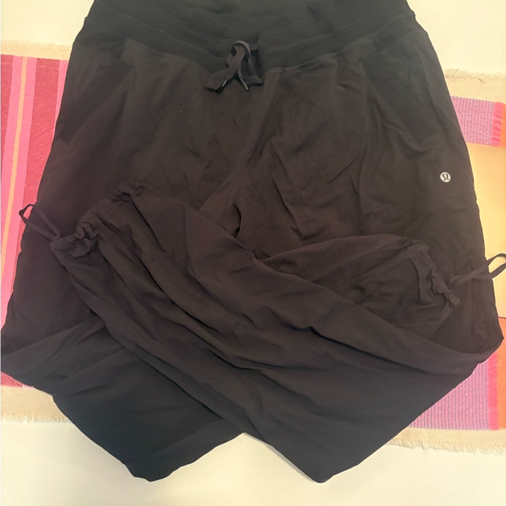 lululemon athletica Black Track Pants